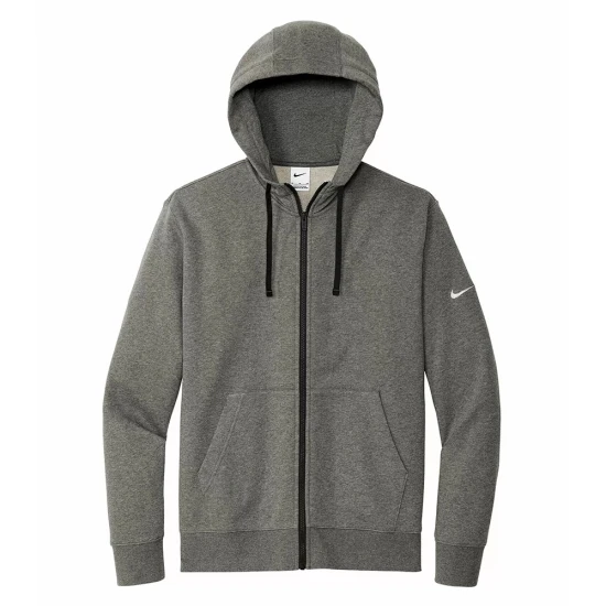 CUSTOM NIKE CLUB FLEECE SLEEVE SWOOSH FULL ZIP HOODIE CUSTOM NIKE CLUB FLEECE SLEEVE SWOOSH FULL ZIP HOODIE