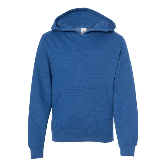 CUSTOM INDEPENDENT TRADING CO. YOUTH MIDWEIGHT HOODED SWEATSHIRT