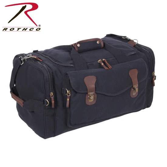 Rothco Canvas Long Weekend Bag Rothco Canvas Long Weekend Bag