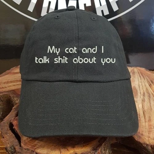 We couldn't resist adding this great #catlover hat to our Etsy store! https://etsy.me/2B0O3Ue #cats #catsofinstagram #catloversclub