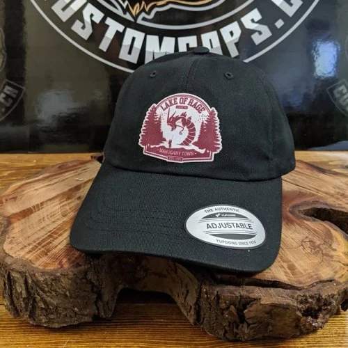Another cap that worked better with a Perma-twill #patch - available on any quantity...small setup charge for less than 20 caps. #customcaps #swag #canadian #canadabusiness #canada #dadcap #yupoong yupoong_basics