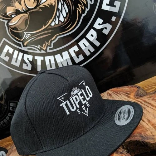Great looking cap designed by one of our clients!  #yupoong #customcaps #canada #embroidery