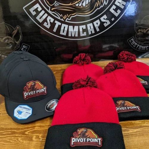 Here's a perfect use for our Perma-Twill patch! If you have a logo that is too detailed for embroidery, this is the way to go! #customcaps #embroidery #promo #canada