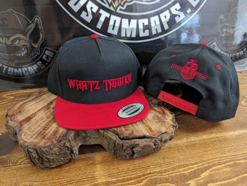 Matching your logo to your SnapBack makes it stand out even more! Choose this 5-panel wool blend SnapBack for your next custom order!#snapback #custommade #customhats #madeincanada #shopniagara #styleinspiration