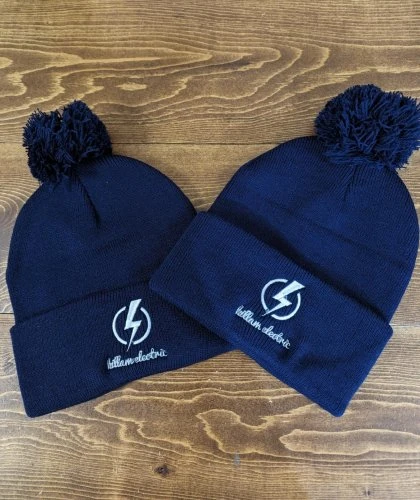 Stay warm in style with a custom toque! Do you call them toques? 