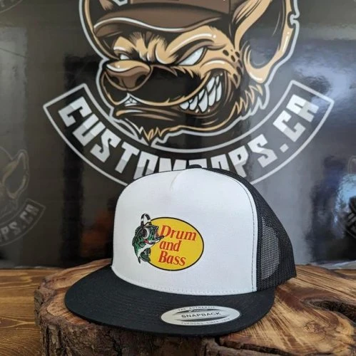 Want something that represents all of your hobbies? We can do that too.These trucker hats are classic and never out of style.#truckerhat #truckerhatcustom #drumandbasslover #basspro #fishinglife #custommade #madeincanada #canadiansmallbusiness