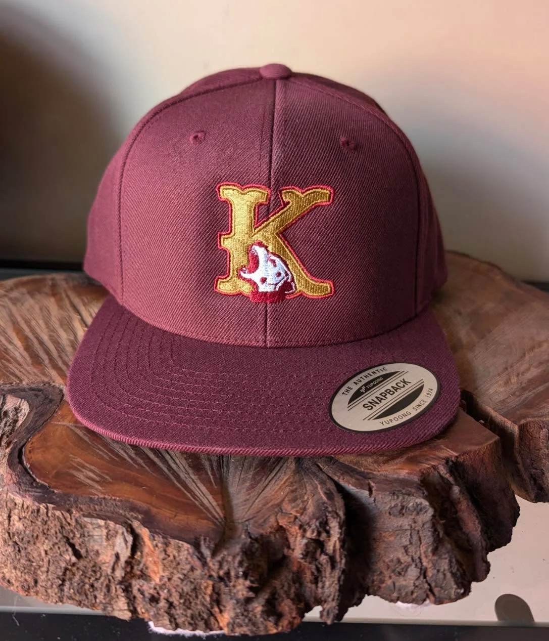 This maroon is dreamy! A fall favourite for sure!Picking a hat that compliments your logo colour is also dreamy! Message us today for a quote!