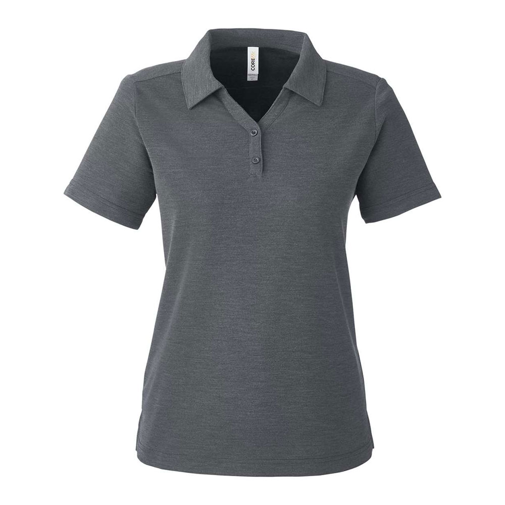 CUSTOM CORE365 WOMENS FUSION CHROMASOFT™ PIQUE POLO