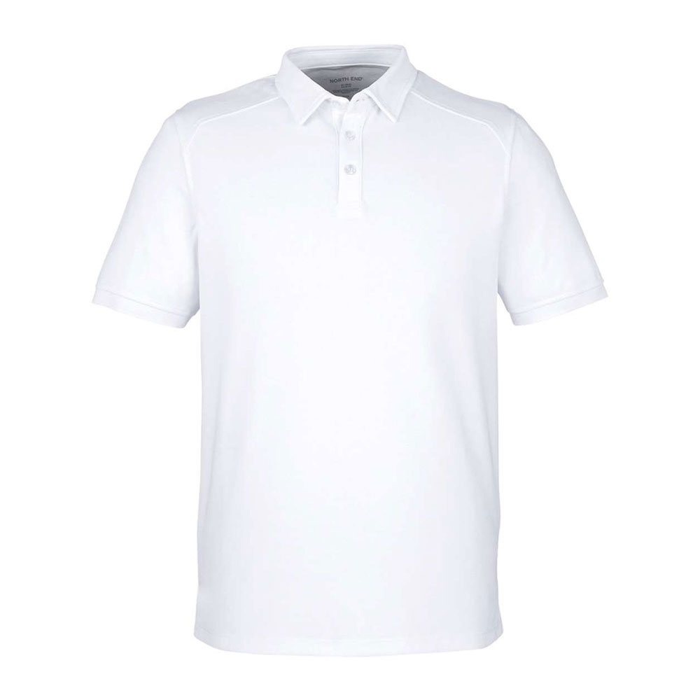 CUSTOM NORTH END MENS EXPRESS TECH PERFORMANCE POLO