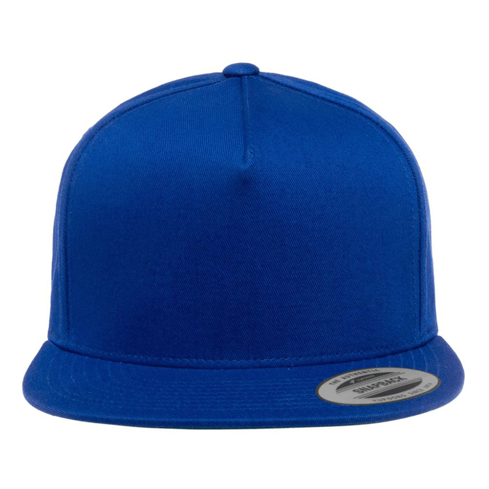 CUSTOM YUPOONG FIVE-PANEL COTTON TWILL SNAPBACK CAP