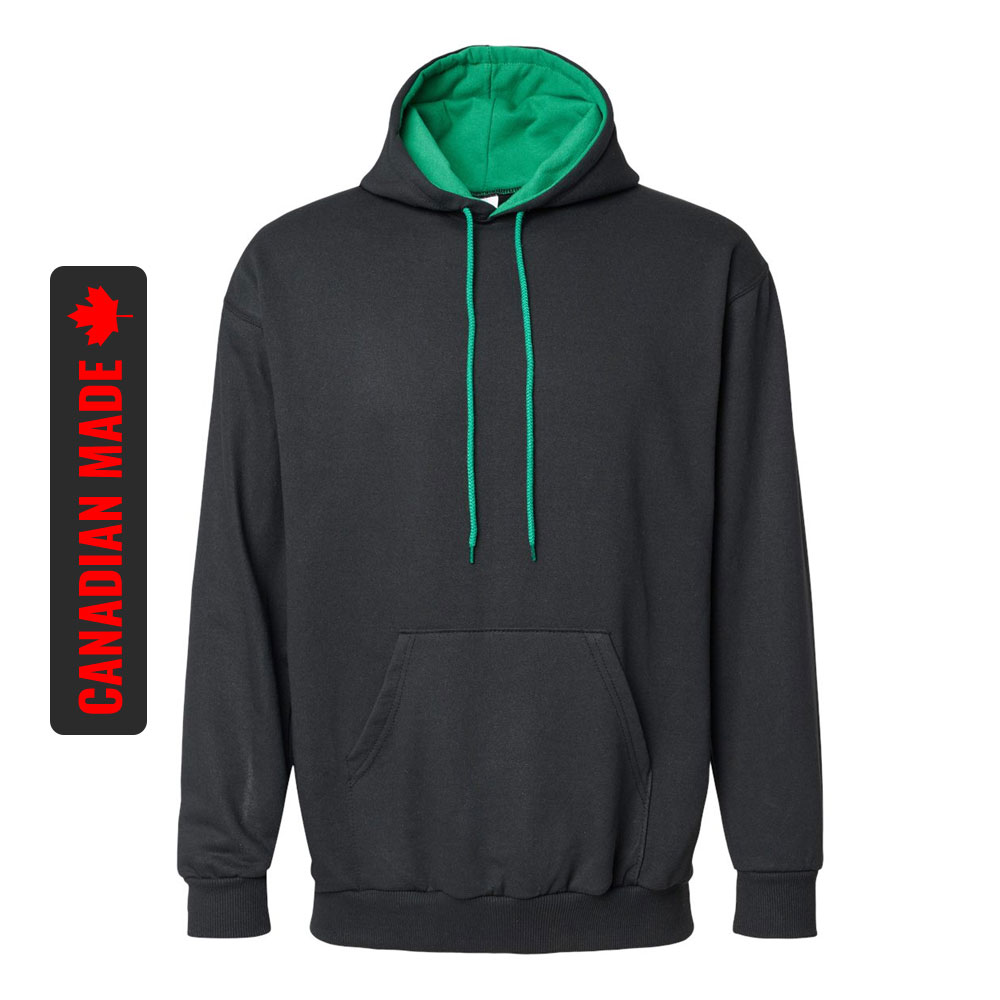 Custom King Fashion Two Tone Hooded Sweatshirt | Custom Caps